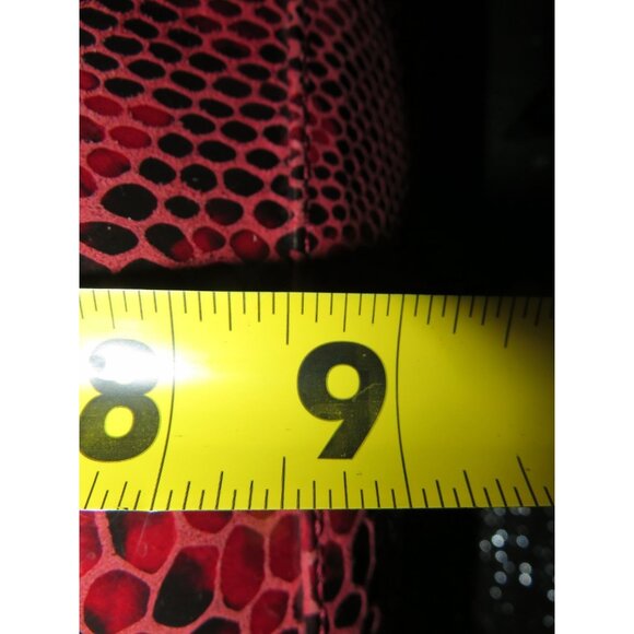 DANIER Italian leather python embossed snakeskin tote & small handbag twin set - Picture 15 of 16